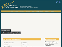 Tablet Screenshot of houstonsinfonietta.org